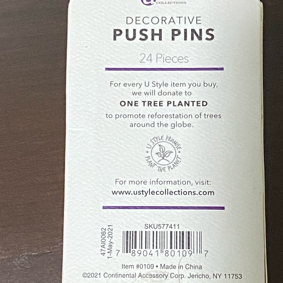 Decorative Push pins - Picture 4 of 4